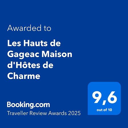Les Hauts De Gageac Maison D'Hotes De Charme ラ・ロック・ガジャック エクステリア 写真